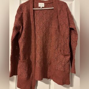 Pink Rose Dusty Pink Sweater